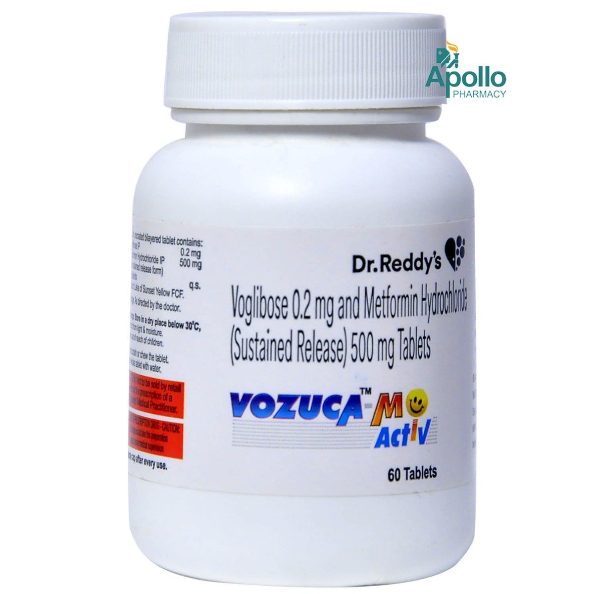 Vozuca M Activ Tablet 60's, Pack of 1 Vozuca M Activ Tablet 60's, Pack of 1