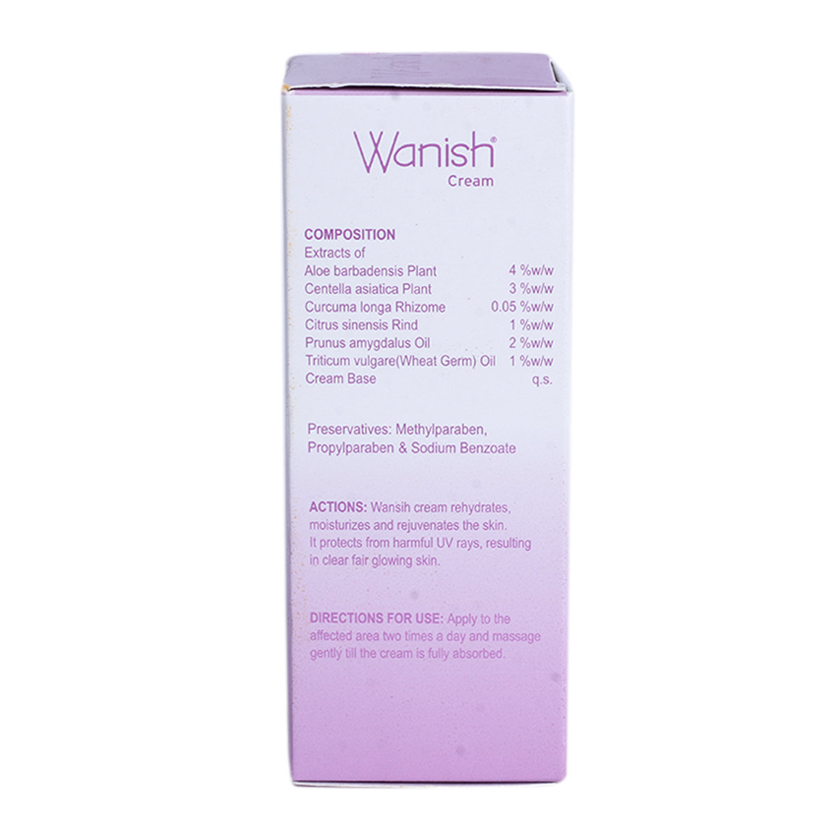 Wanish Cream 25 gm | Rehydrates, Moistures & Rejuvenates Skin, Pack of 1 Wanish Cream 25 gm | Rehydrates, Moistures & Rejuvenates Skin, Pack of 1