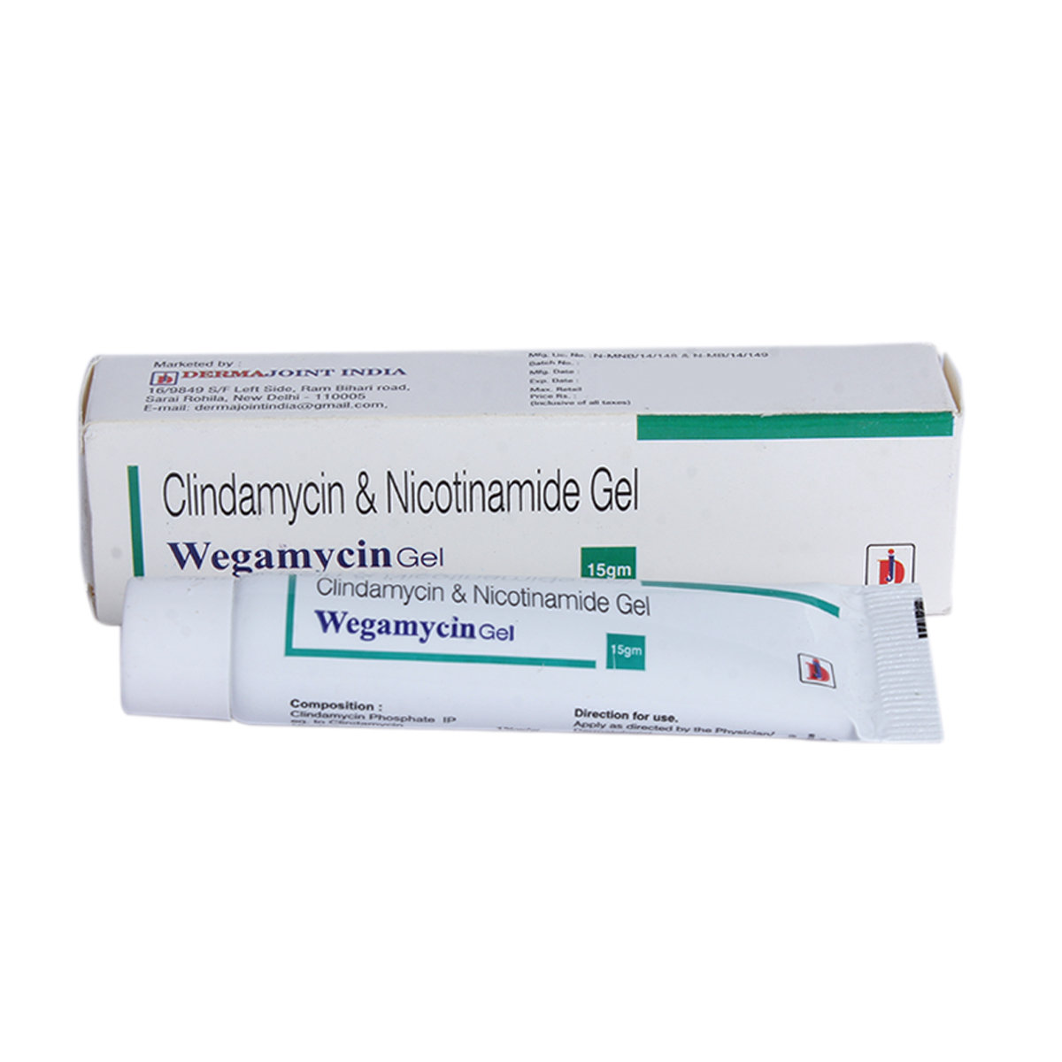 Wegamycin Gel 15 gm, Pack of 1 GEL Wegamycin Gel 15 gm, Pack of 1 GEL