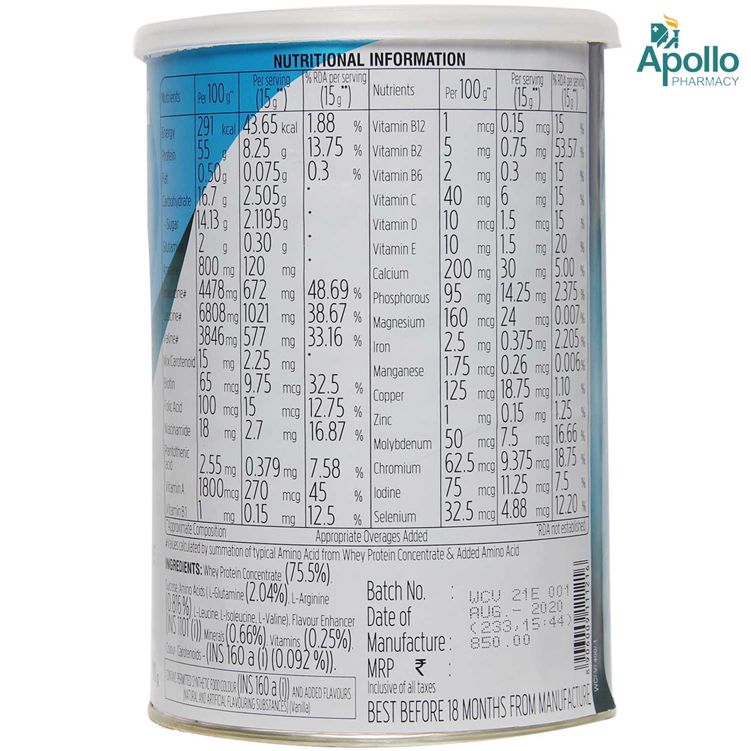 Venky Whey Care Vanilla Powder  400 gm, Pack of 1 Venky Whey Care Vanilla Powder  400 gm, Pack of 1