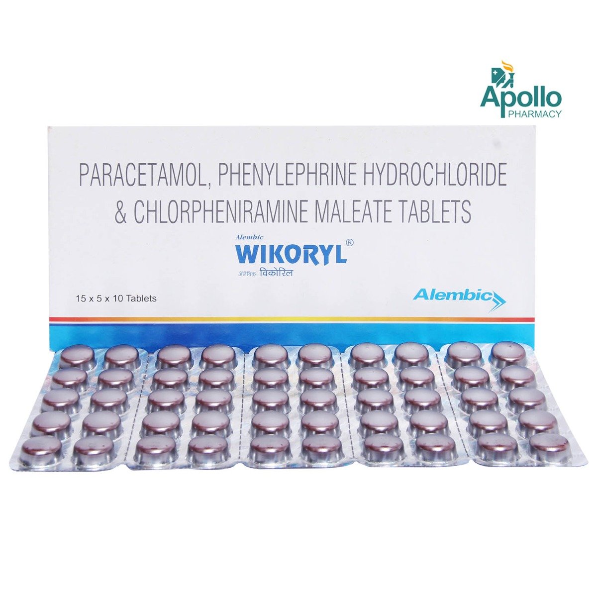 Wikoryl Tablet 10's, Pack of 10 Wikoryl Tablet 10's, Pack of 10