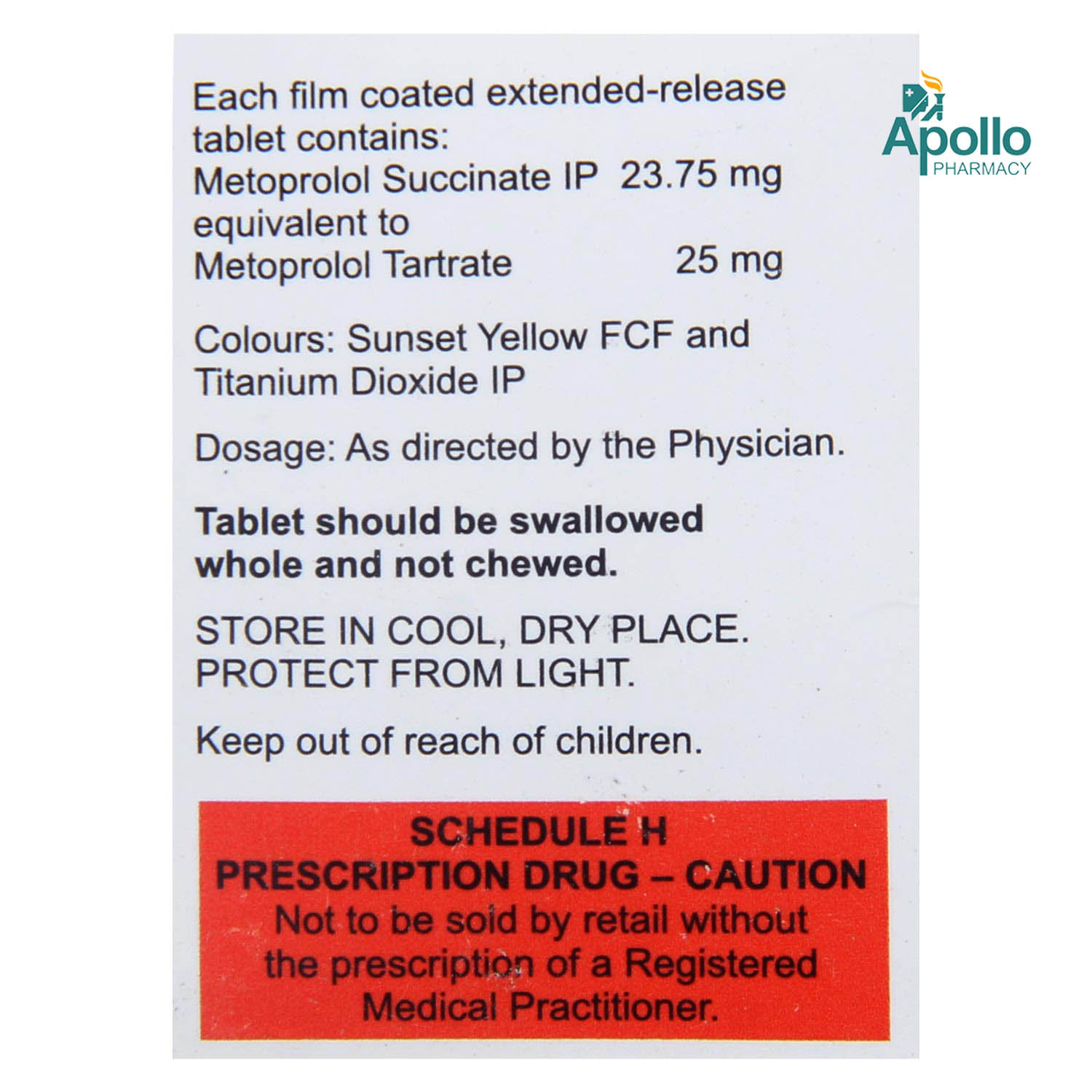 XM-Beta 25 Tablet 10's, Pack of 10 TABLETS XM-Beta 25 Tablet 10's, Pack of 10 TABLETS