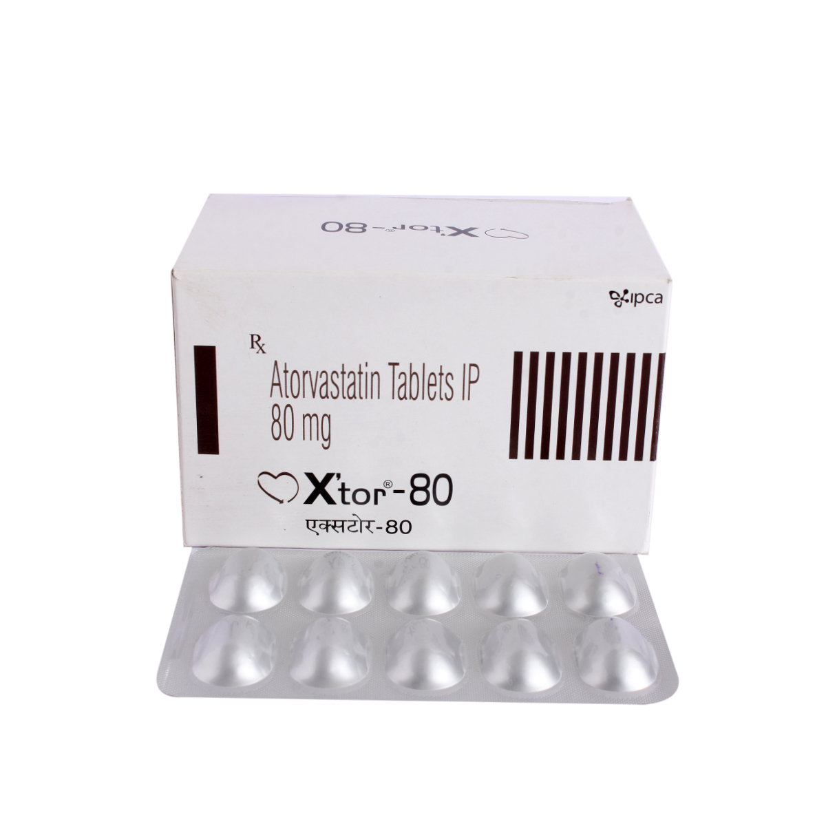 Xtor 80 mg Tablet 10's, Pack of 10 TabletS Xtor 80 mg Tablet 10's, Pack of 10 TabletS
