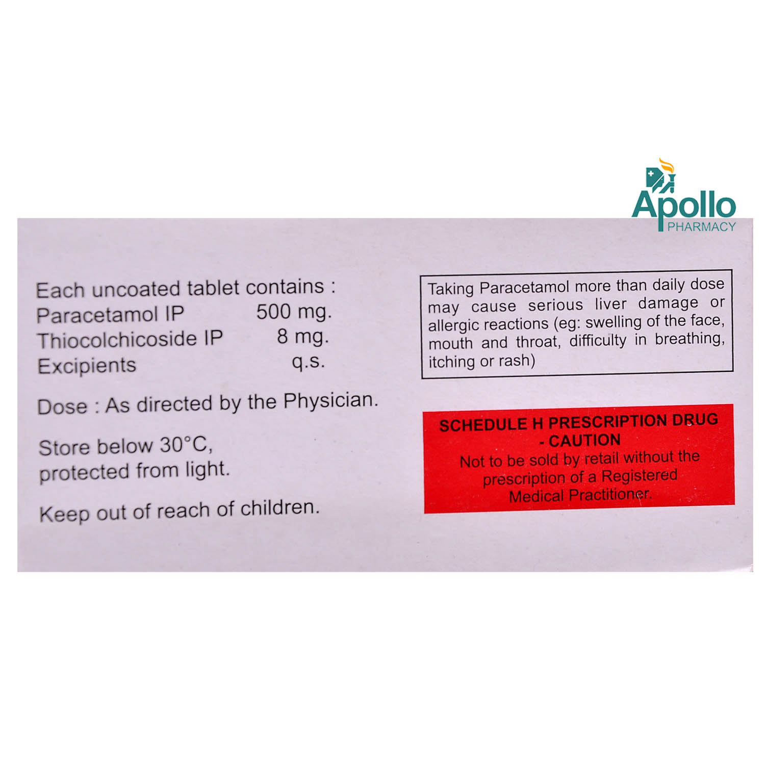 XYKAA MR 8MG TABLET, Pack of 10 TABLETS XYKAA MR 8MG TABLET, Pack of 10 TABLETS