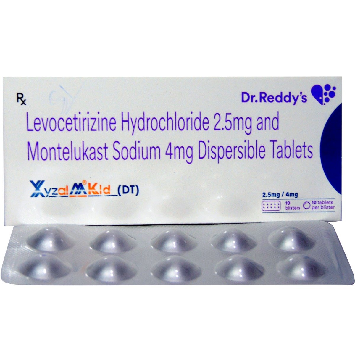 Xyzal M Kid DT Tablet 10's, Pack of 10 TABLETS Xyzal M Kid DT Tablet 10's, Pack of 10 TABLETS