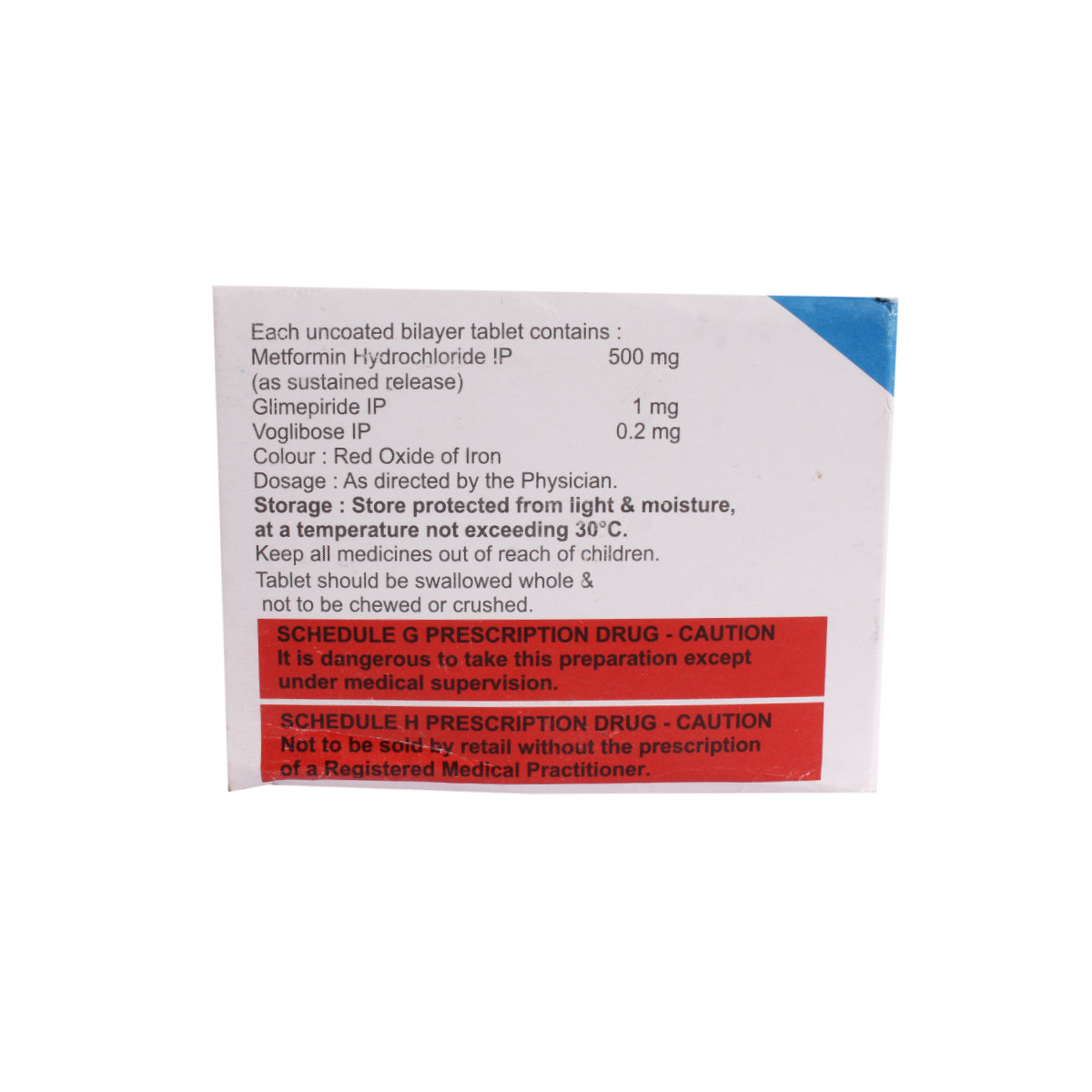 Yogamet-Trio 1 Tablet 10's, Pack of 10 TABLETS Yogamet-Trio 1 Tablet 10's, Pack of 10 TABLETS