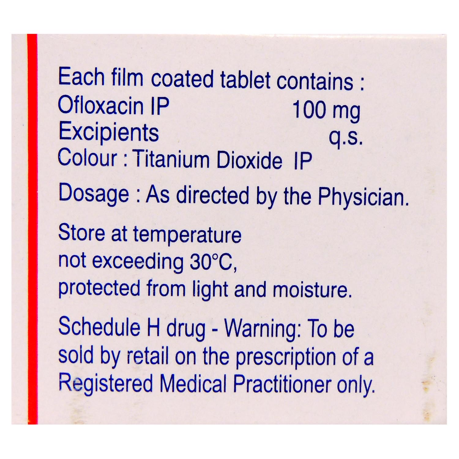 Zanocin 100 Tablet 10's, Pack of 10 TABLETS Zanocin 100 Tablet 10's, Pack of 10 TABLETS