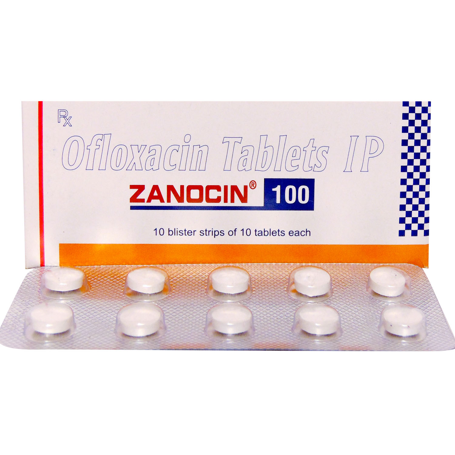 Zanocin 100 Tablet 10's, Pack of 10 TABLETS Zanocin 100 Tablet 10's, Pack of 10 TABLETS