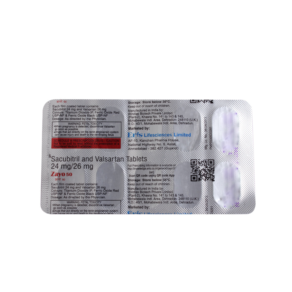 Zayo 50 Tablet 10's, Pack of 10 TabletS Zayo 50 Tablet 10's, Pack of 10 TabletS