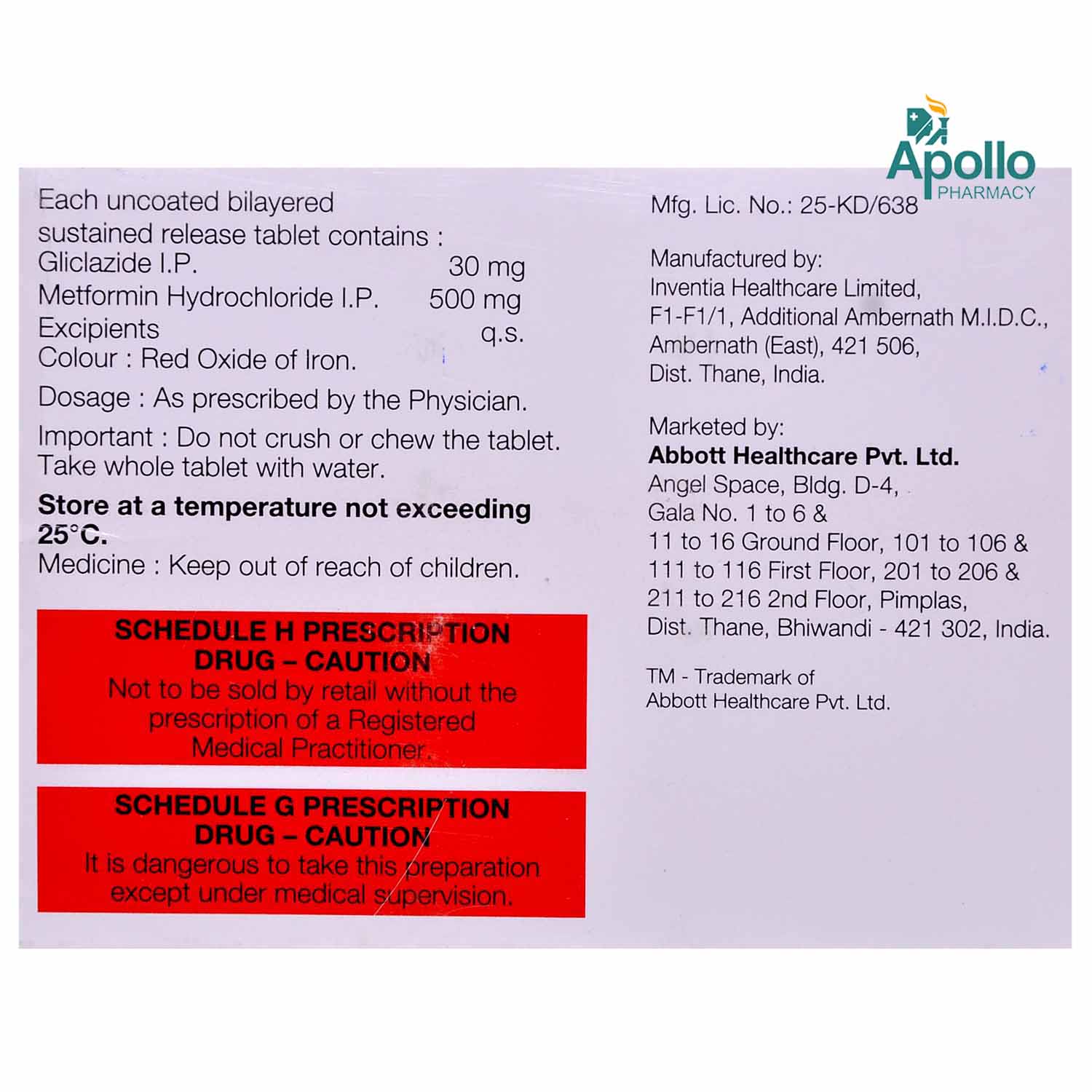 Zeformin XR 30 Tablet 10's, Pack of 10 TABLETS Zeformin XR 30 Tablet 10's, Pack of 10 TABLETS