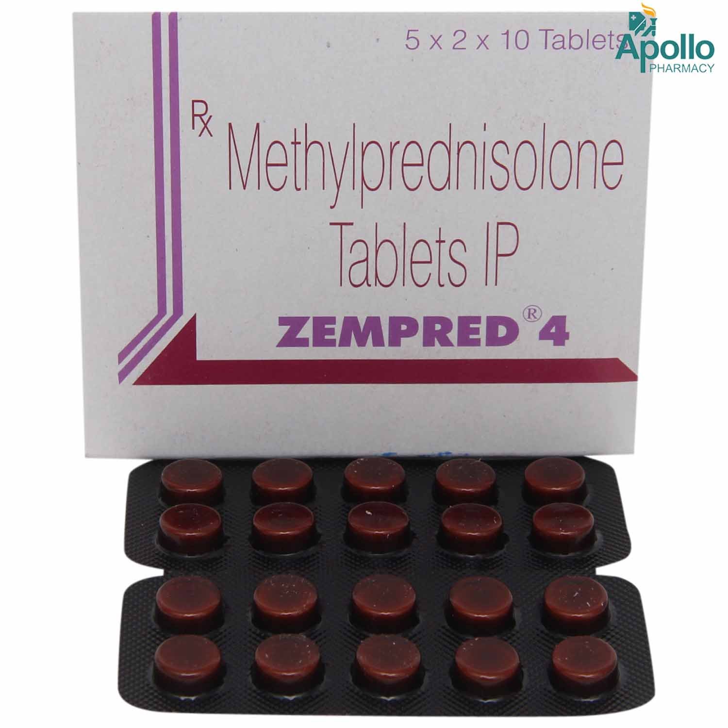 Zempred 4 Tablet 10's, Pack of 10 TABLETS Zempred 4 Tablet 10's, Pack of 10 TABLETS