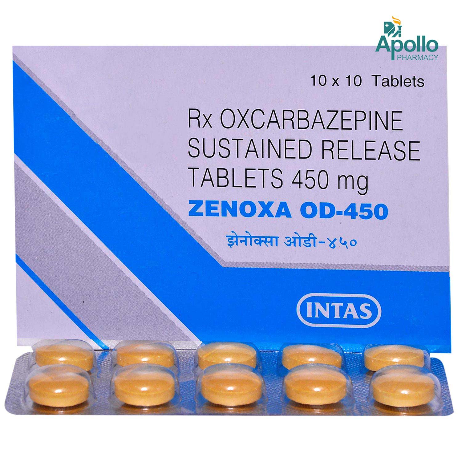 Zenoxa OD-450 Tablet 10's, Pack of 10 TabletS Zenoxa OD-450 Tablet 10's, Pack of 10 TabletS