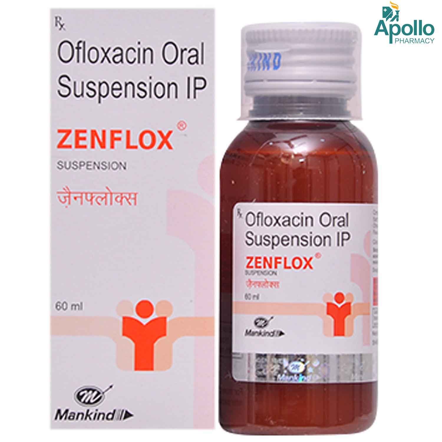 Zenflox Suspension 60 ml, Pack of 1 Suspension Zenflox Suspension 60 ml, Pack of 1 Suspension