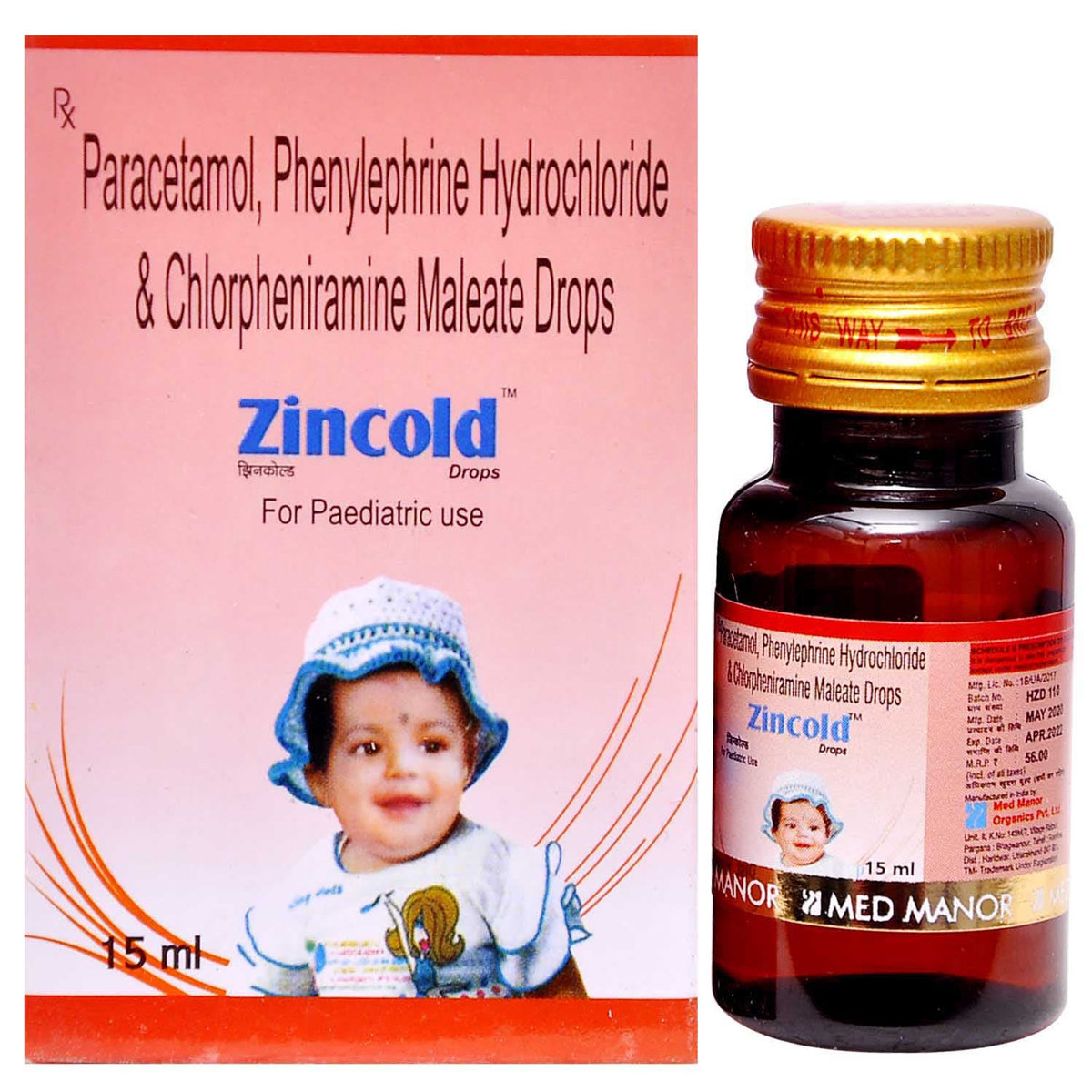 Zincold Drops 15 ml, Pack of 1 Zincold Drops 15 ml, Pack of 1