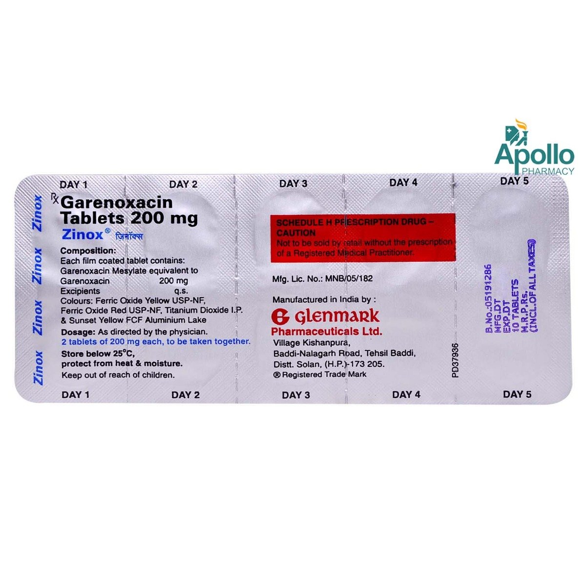 Zinox Tablet 10's, Pack of 10 TABLETS Zinox Tablet 10's, Pack of 10 TABLETS