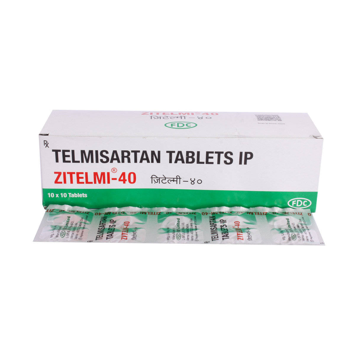 Zitelmi 40 Tablet 10's, Pack of 10 TABLETS Zitelmi 40 Tablet 10's, Pack of 10 TABLETS