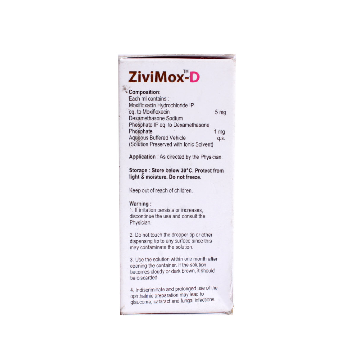Zivimox-D Bkc Free Eye Drops 5ml, Pack of 1 DROPS Zivimox-D Bkc Free Eye Drops 5ml, Pack of 1 DROPS