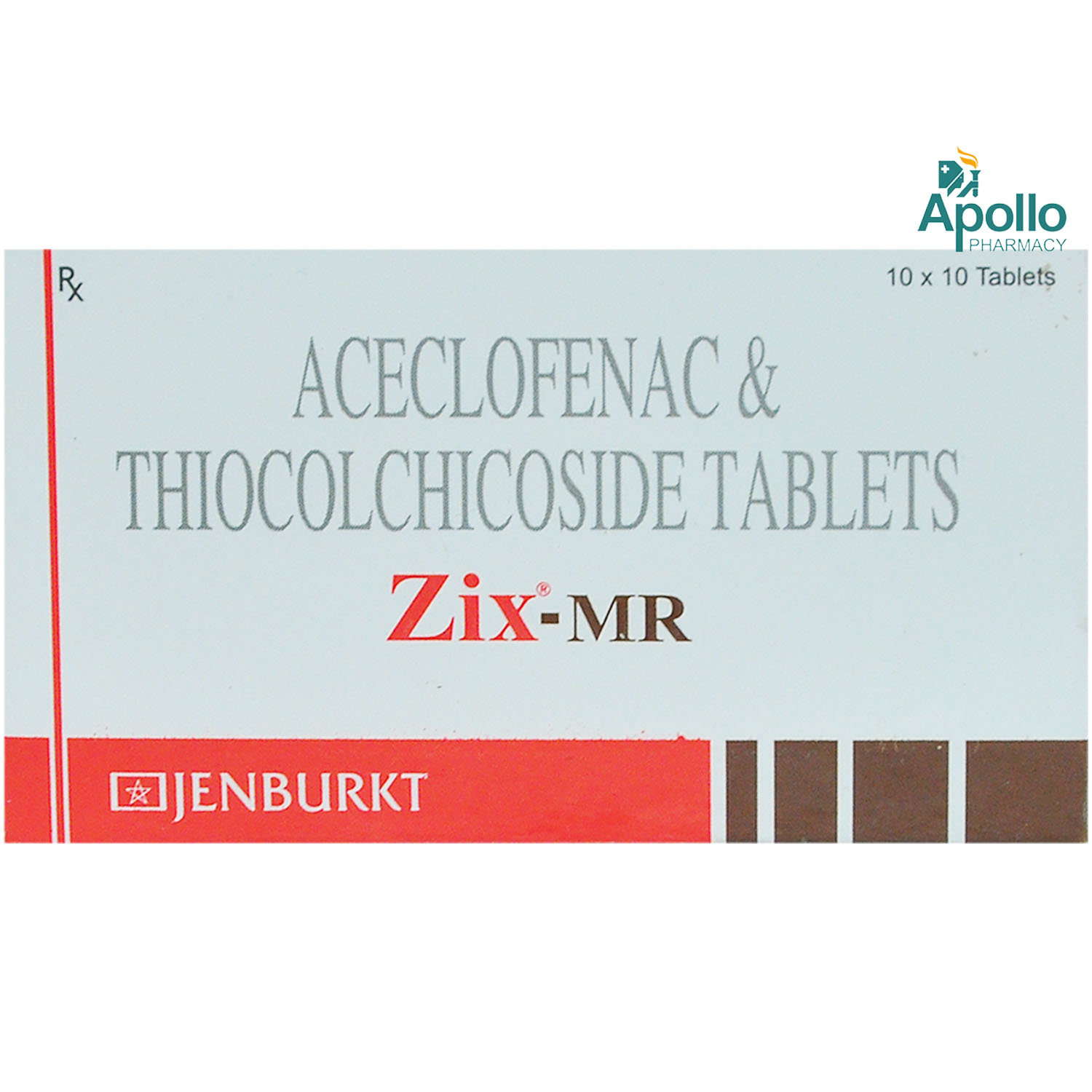 Zix-MR Tablet 10's, Pack of 10 Zix-MR Tablet 10's, Pack of 10