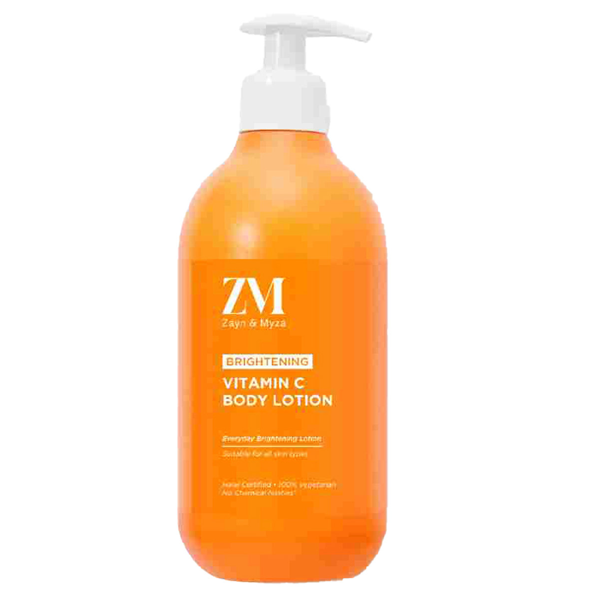 ZM Brightening Vitamin C Body Lotion 450 ml | Vitamin C & Shea Butter | Skin Brightening Lotion | Non-Greasy | For All Skin Type, Pack of 1 ZM Brightening Vitamin C Body Lotion 450 ml | Vitamin C & Shea Butter | Skin Brightening Lotion | Non-Greasy | For All Skin Type, Pack of 1