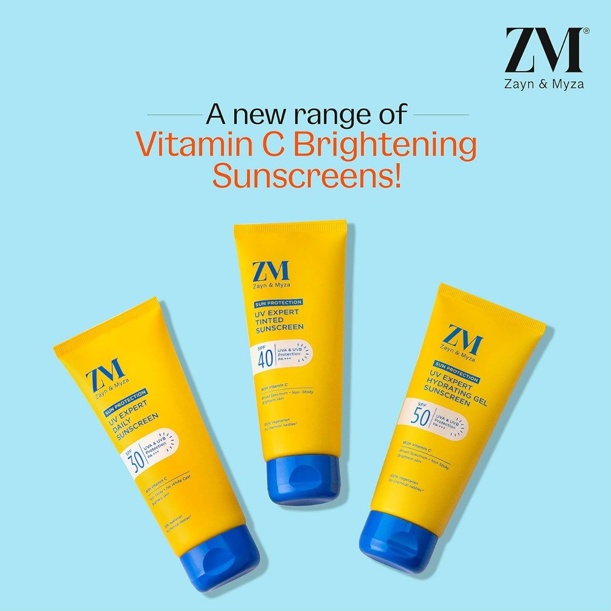 ZM UV Expert Hydrating Gel Sunscreen SPF 50 PA+++ with Vitamin C, 100 gm, Pack of 1 ZM UV Expert Hydrating Gel Sunscreen SPF 50 PA+++ with Vitamin C, 100 gm, Pack of 1