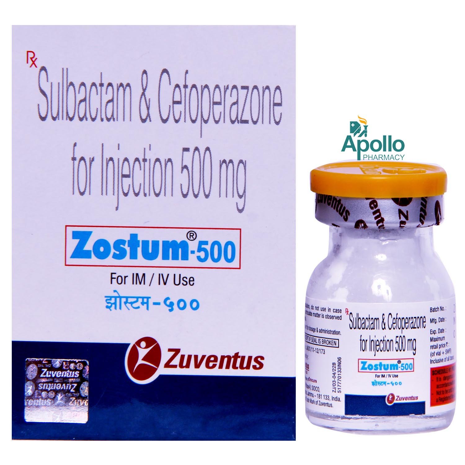 ZOSTUM INJECTION 0.5GM, Pack of 1 INJECTION ZOSTUM INJECTION 0.5GM, Pack of 1 INJECTION
