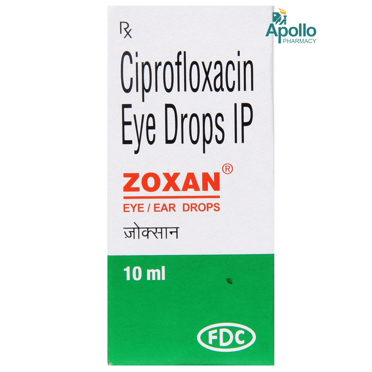 Zoxan 0.3% Eye/Ear Drops 10 ml, Pack of 1 Eye/Ear Drops Zoxan 0.3% Eye/Ear Drops 10 ml, Pack of 1 Eye/Ear Drops