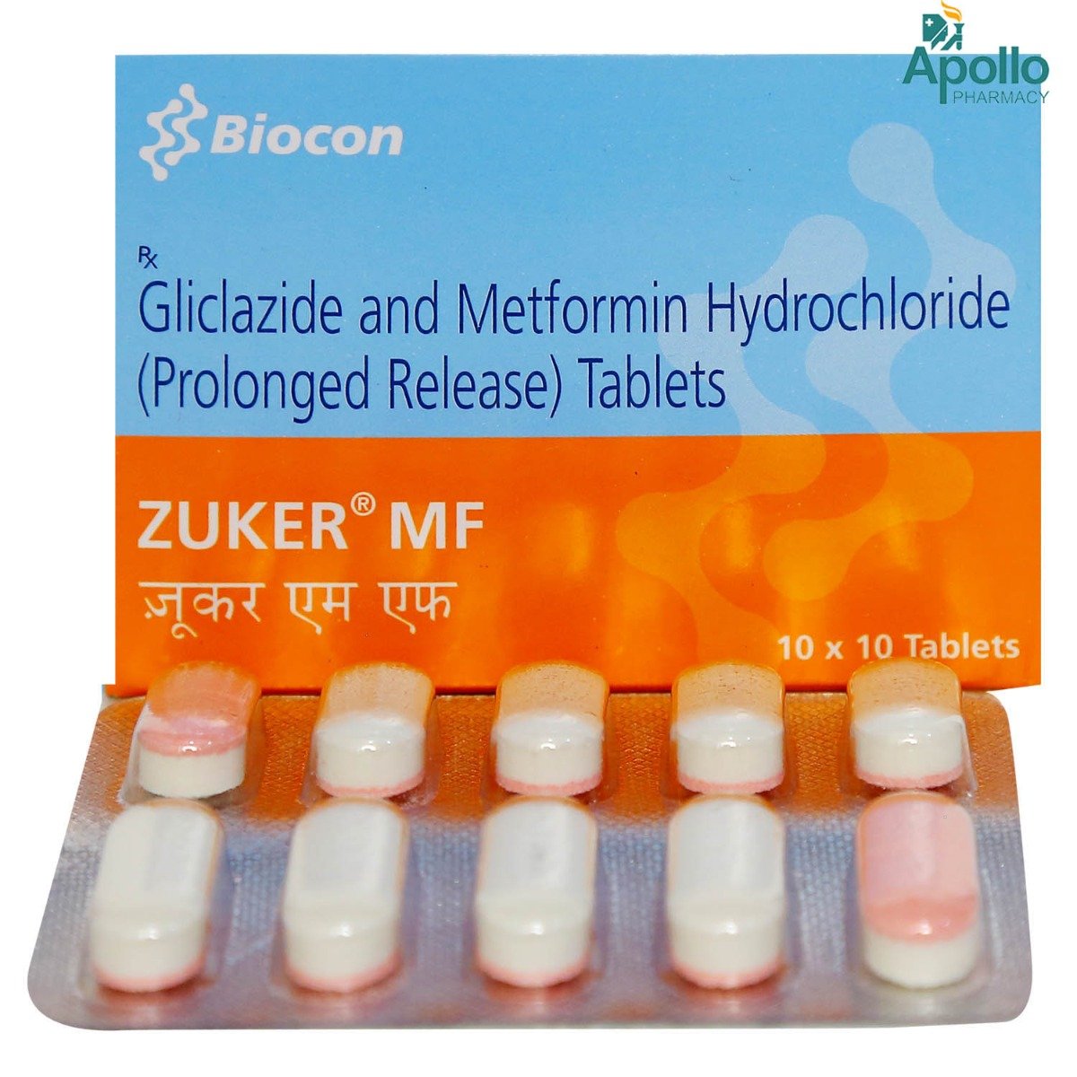 Zuker MF Tablet 10's, Pack of 10 TABLET PRS Zuker MF Tablet 10's, Pack of 10 TABLET PRS