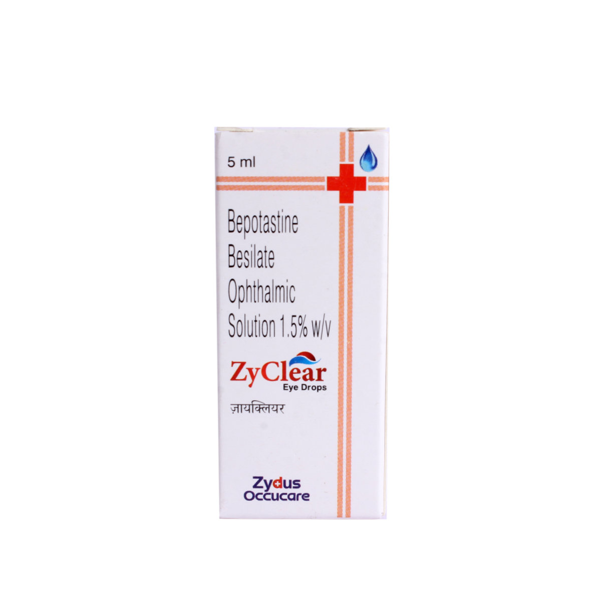 Zyclear Eye Drops 5ml, Pack of 1 Drops Zyclear Eye Drops 5ml, Pack of 1 Drops