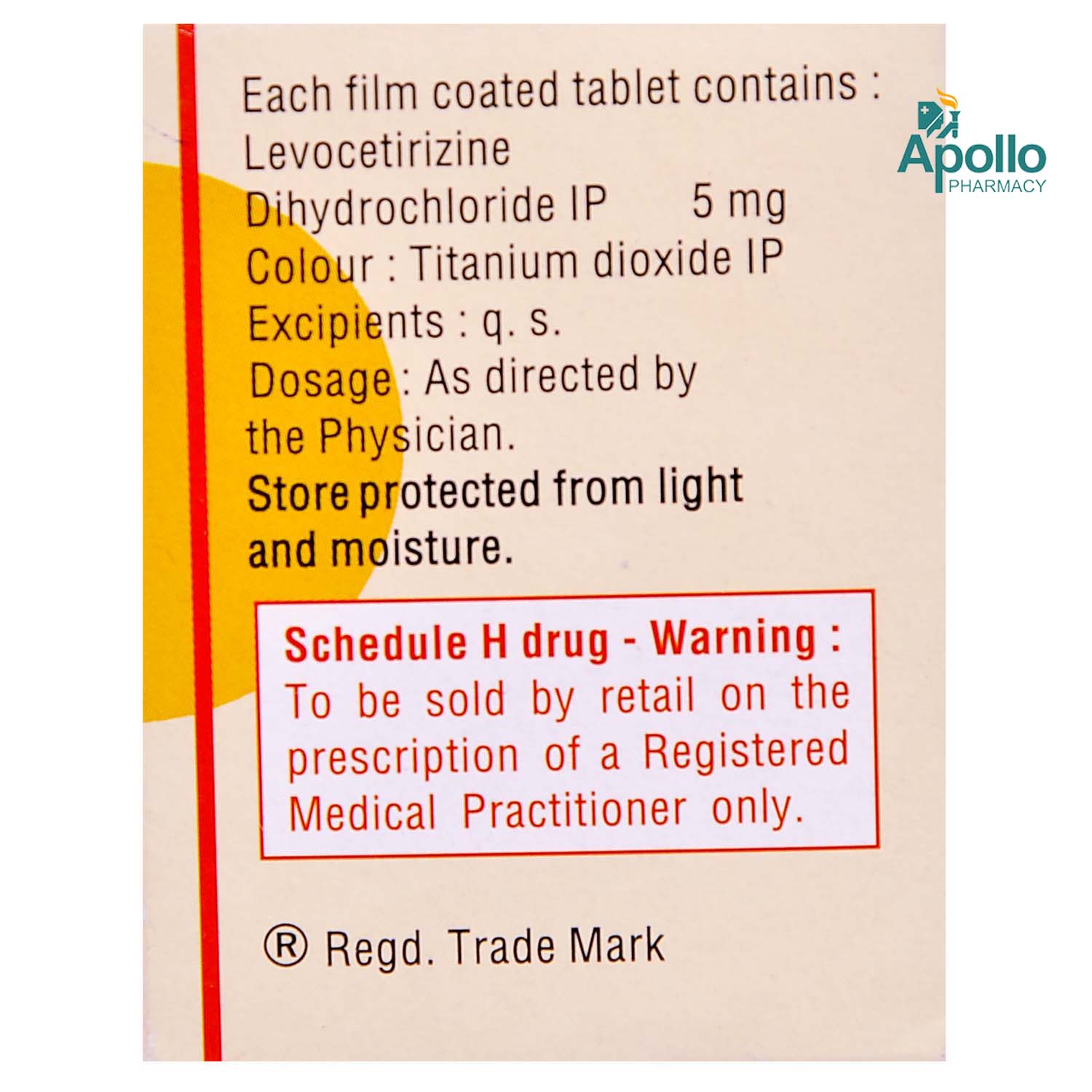 Zylera Tablet 10's, Pack of 10 TABLETS Zylera Tablet 10's, Pack of 10 TABLETS