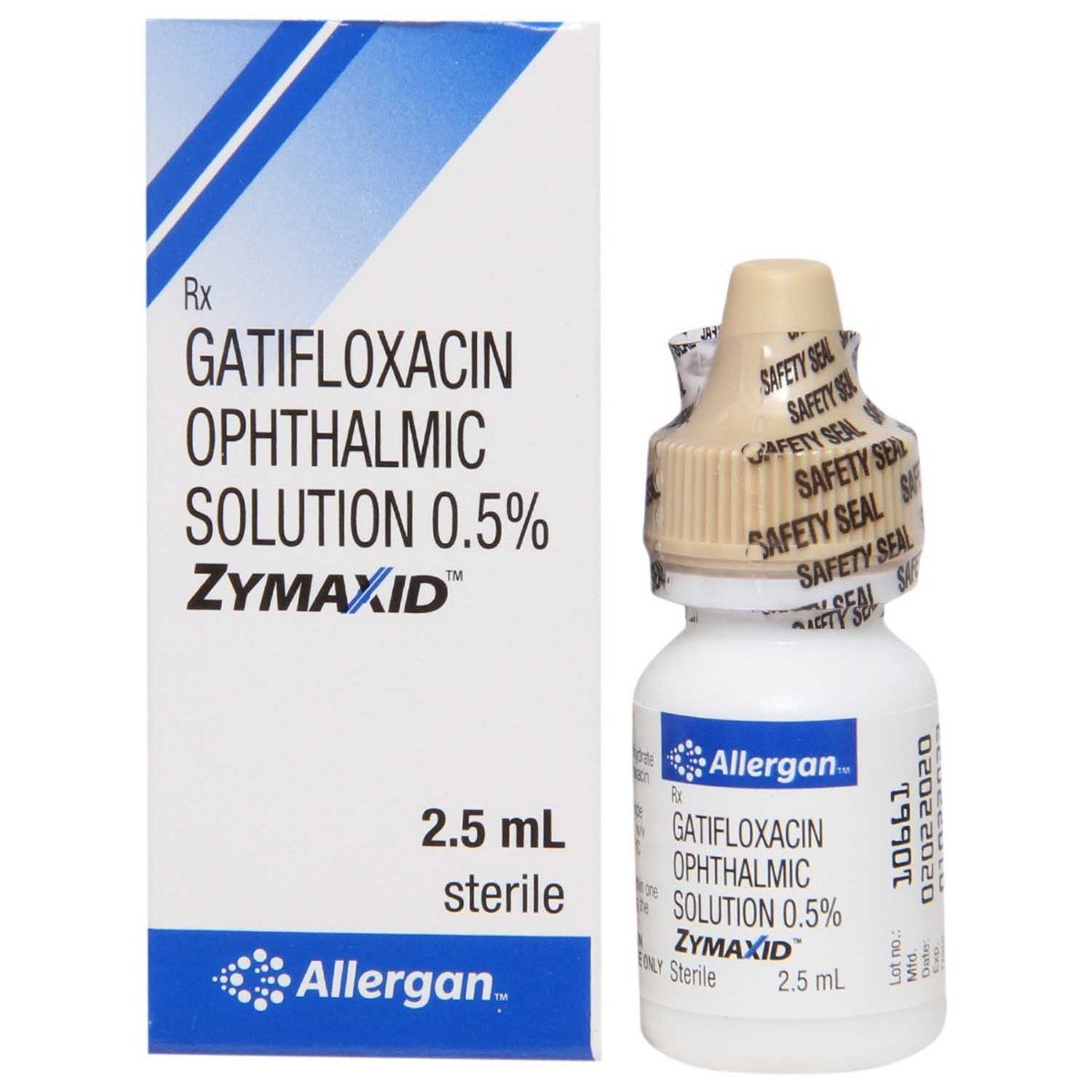 Zymaxid 0.5% Eye Drops 2.5 ml, Pack of 1 EYE DROPS Zymaxid 0.5% Eye Drops 2.5 ml, Pack of 1 EYE DROPS