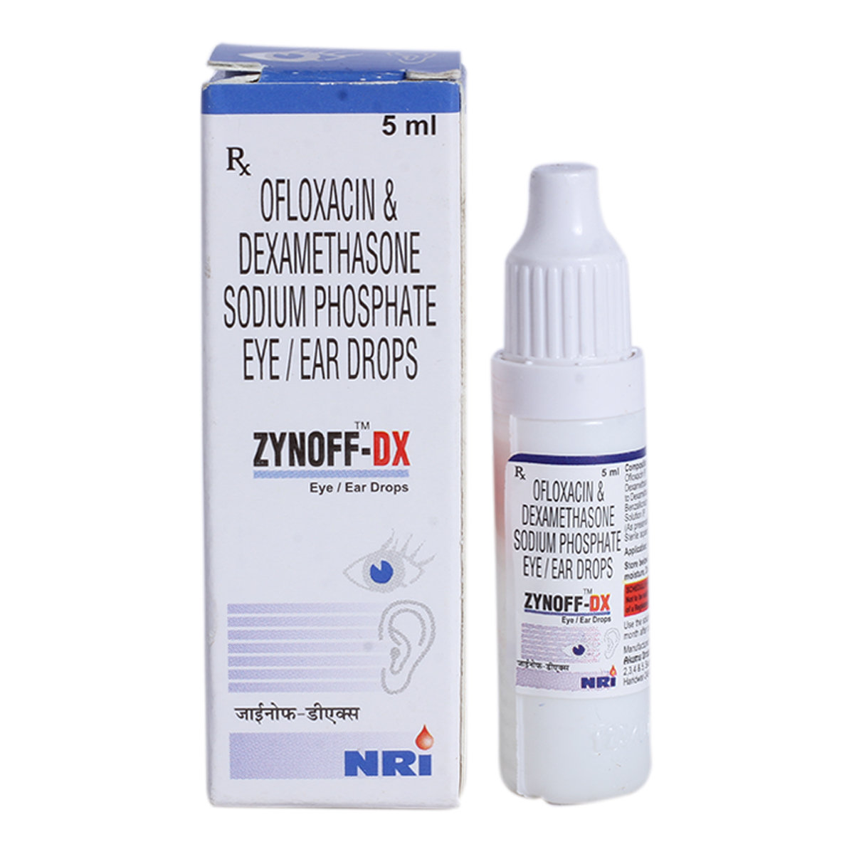 Zynoff Dx Eye Drops 5ml, Pack of 1 Drops Zynoff Dx Eye Drops 5ml, Pack of 1 Drops