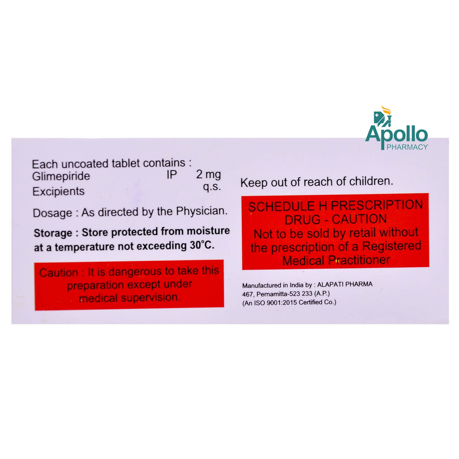 ZYVANA 2MG TABLET 10'S, Pack of 10 TabletS ZYVANA 2MG TABLET 10'S, Pack of 10 TabletS