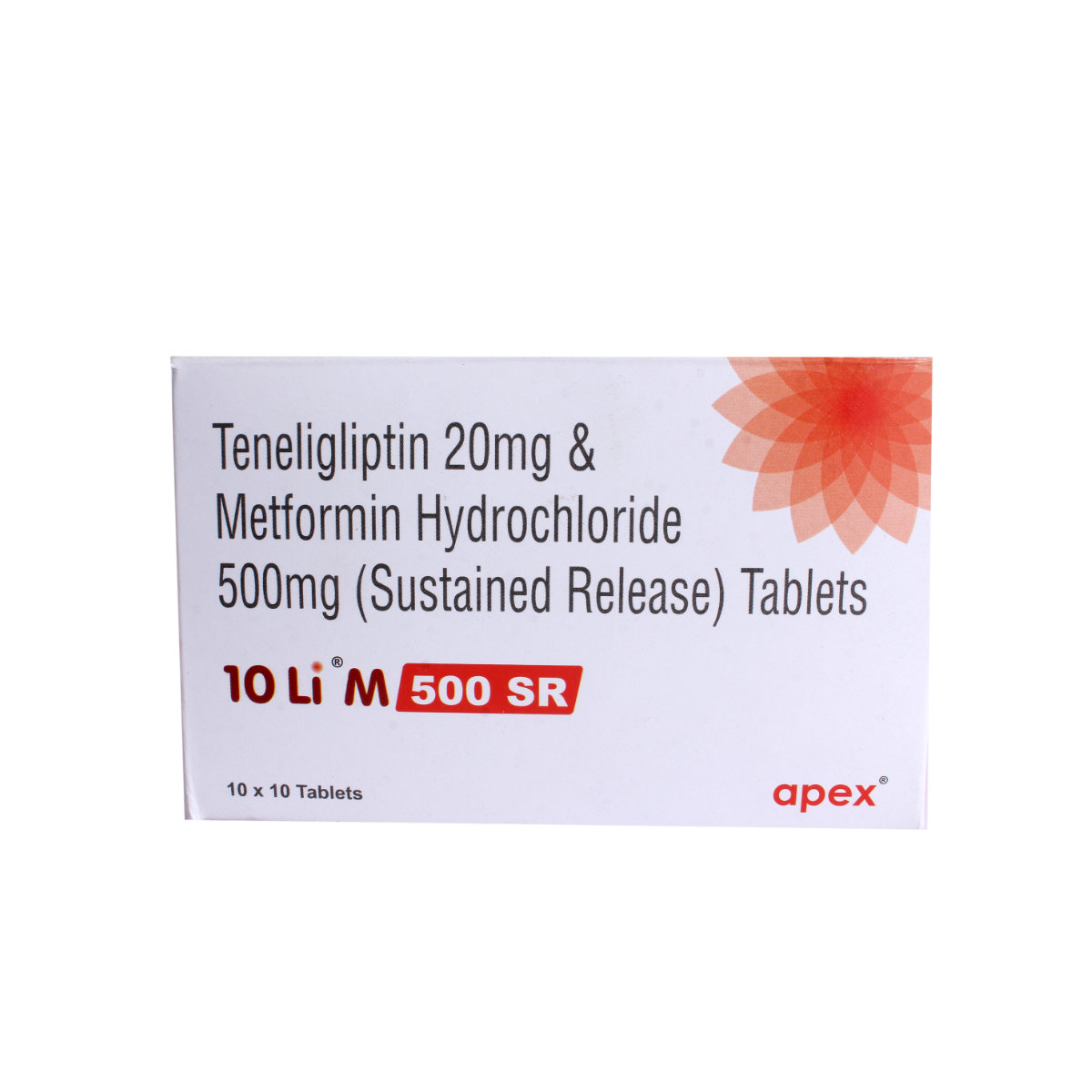 10 Li M 500 SR Tablet 10's, Pack of 10 TABLETS 10 Li M 500 SR Tablet 10's, Pack of 10 TABLETS