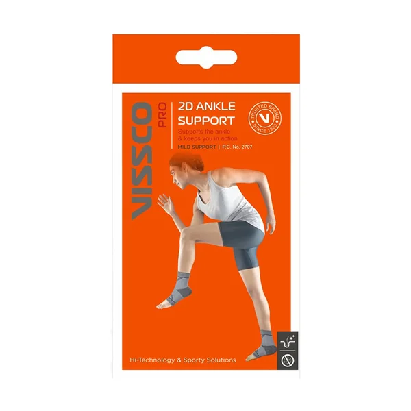 Vissco 2D Ankle Support Pro Medium, 1 Pair, Pack of 1