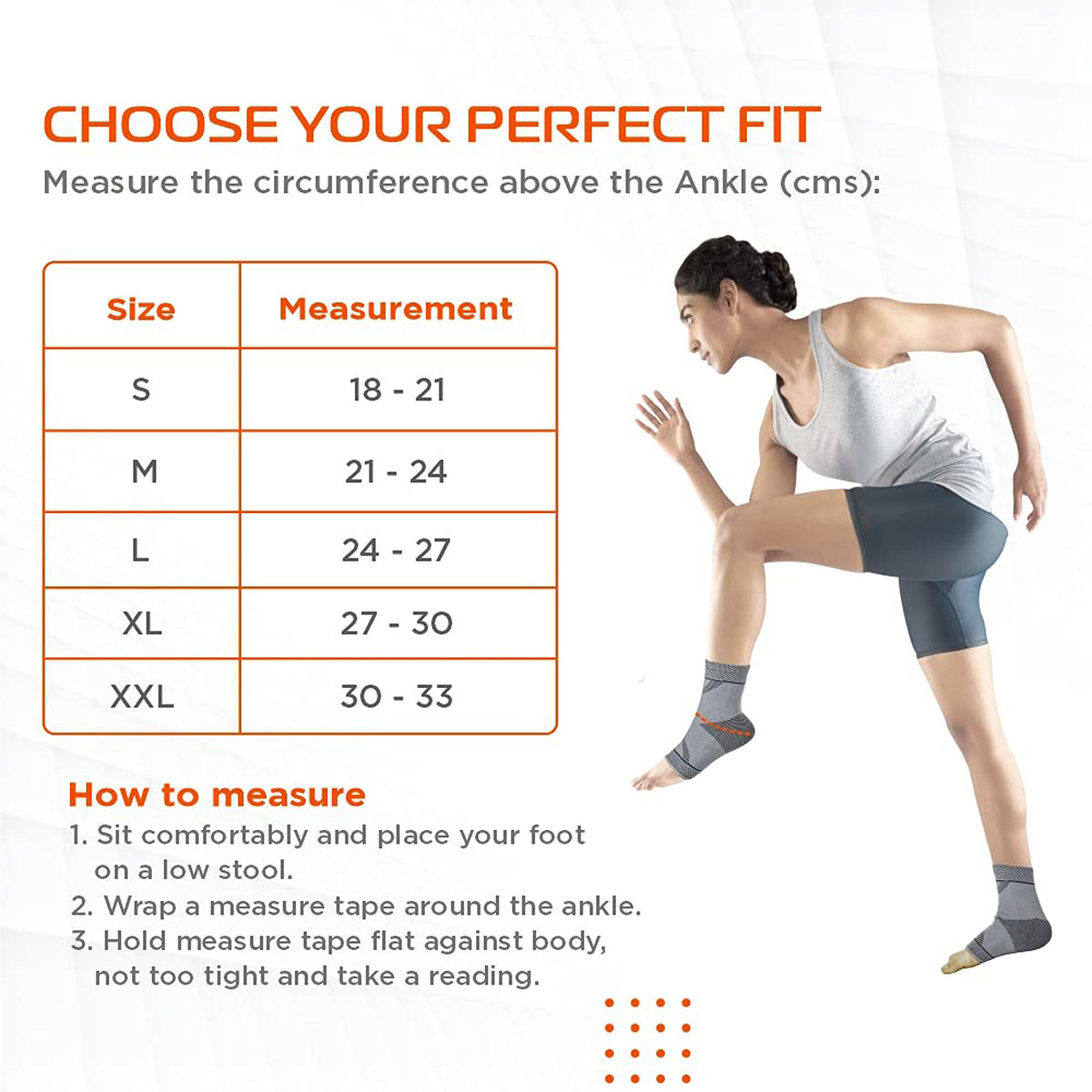 Vissco 2D Ankle Support Pro XL, 1 Pair, Pack of 1 Vissco 2D Ankle Support Pro XL, 1 Pair, Pack of 1