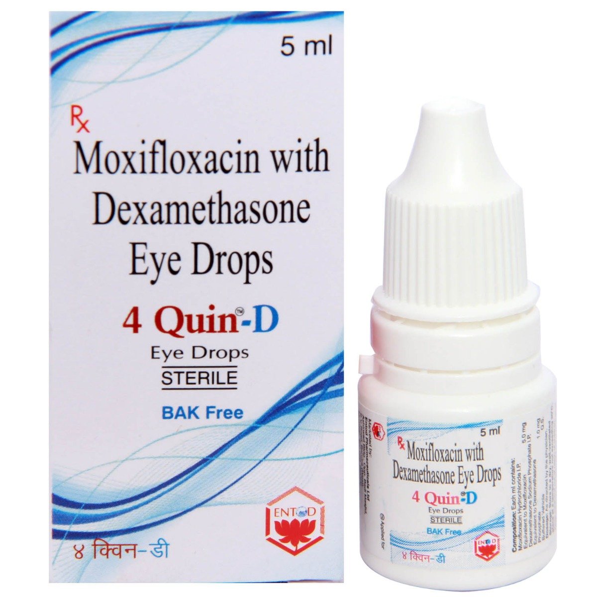 4 Quin-D Eye Drops 5ml, Pack of 1 Drops 4 Quin-D Eye Drops 5ml, Pack of 1 Drops