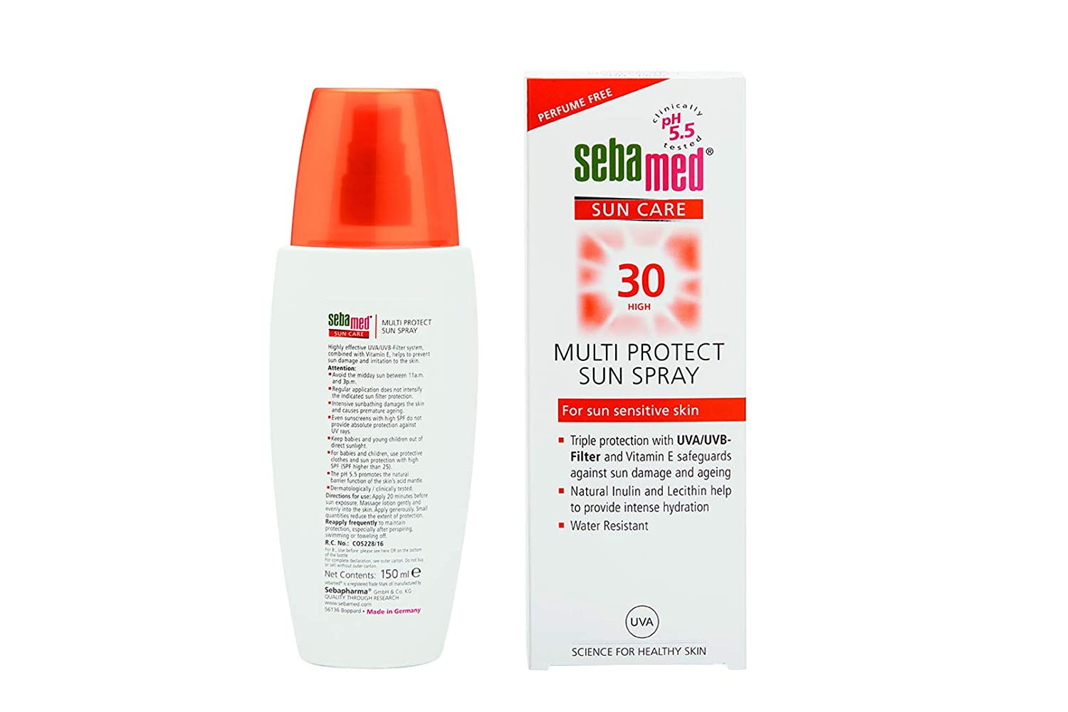 Sebamed Multi Protect Spf 30 Sun Spray, 150 ml, Pack of 1 Sebamed Multi Protect Spf 30 Sun Spray, 150 ml, Pack of 1