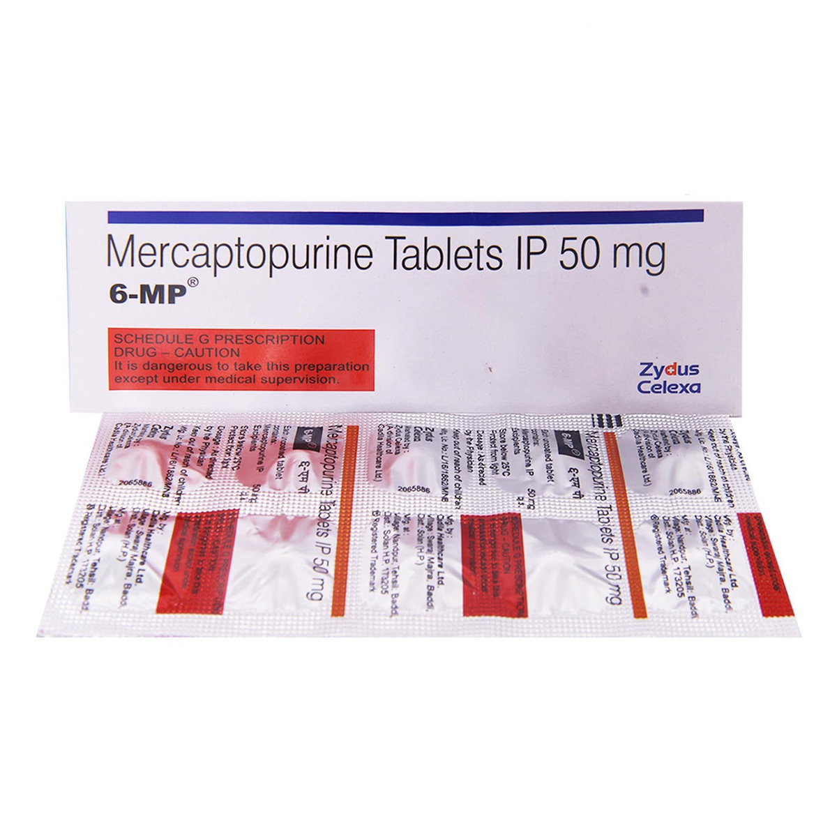 6-MP Tablet 10's, Pack of 10 TABLETS 6-MP Tablet 10's, Pack of 10 TABLETS