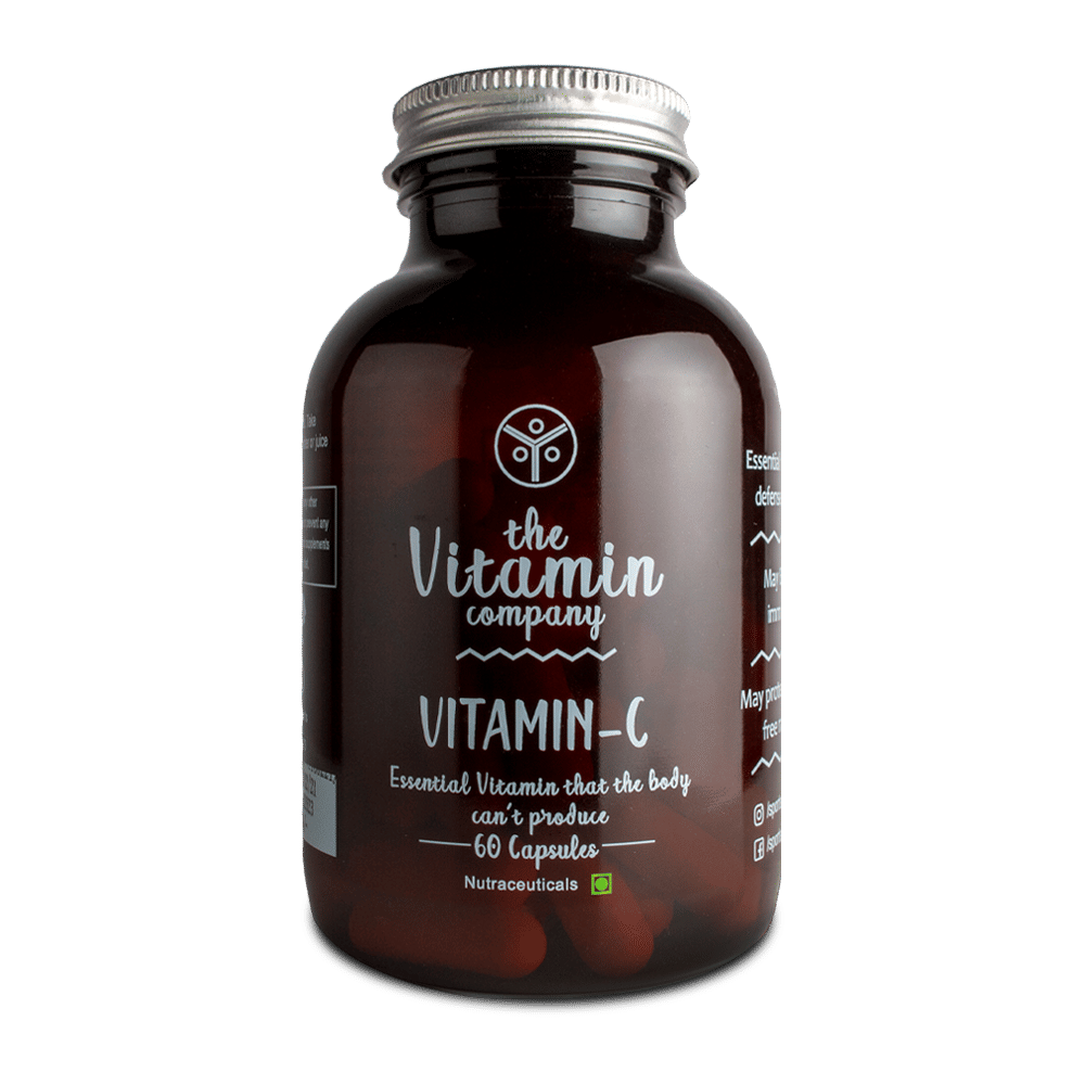 The Vitamin Company Vitamin-C, 60 Capsules, Pack of 1 The Vitamin Company Vitamin-C, 60 Capsules, Pack of 1