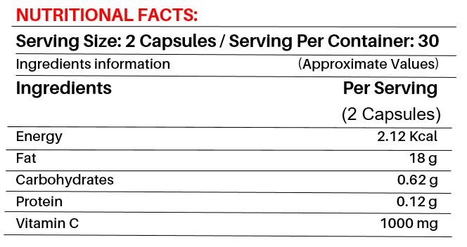 The Vitamin Company Vitamin-C, 60 Capsules, Pack of 1 The Vitamin Company Vitamin-C, 60 Capsules, Pack of 1