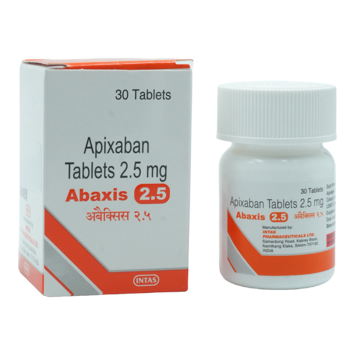 Abaxis 2.5 Tablet 30's, Pack of 1 Tablet Abaxis 2.5 Tablet 30's, Pack of 1 Tablet