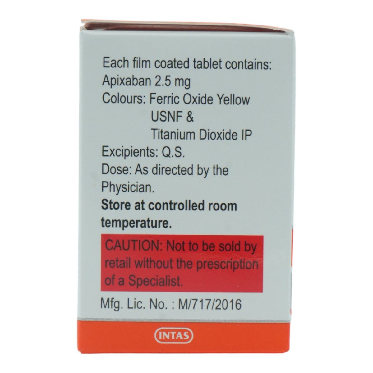 Abaxis 2.5 Tablet 30's, Pack of 1 Tablet Abaxis 2.5 Tablet 30's, Pack of 1 Tablet