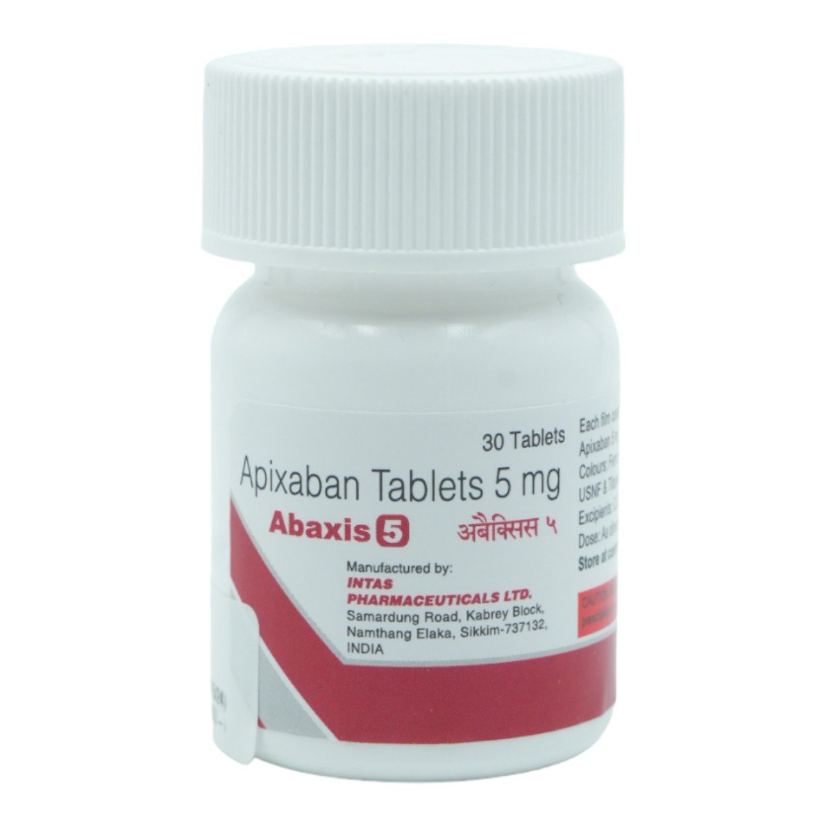 Abaxis 5 Tablet 30's, Pack of 1 Tablet Abaxis 5 Tablet 30's, Pack of 1 Tablet