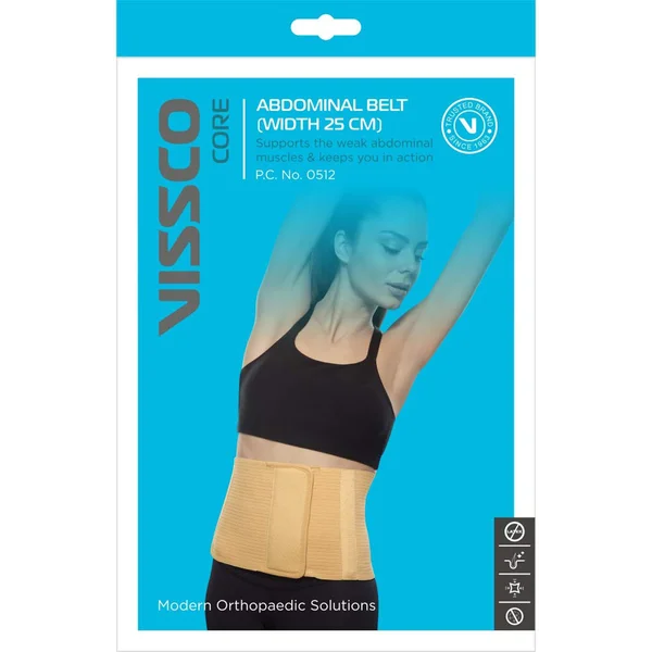 Vissco Abdominal Belt Large, 1 Count, Pack of 1