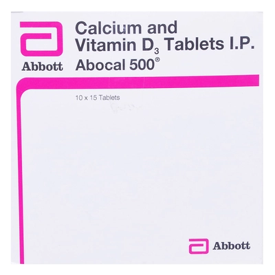 Abocal 500 Tablet 15's, Pack of 15 TABLETS