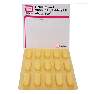 Abocal 500 Tablet 15's, Pack of 15 TABLETS