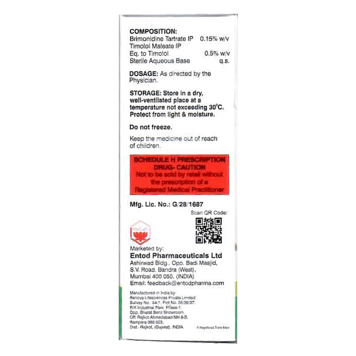 ABPress PF Eye Drops 10 ml, Pack of 1 ABPress PF Eye Drops 10 ml, Pack of 1