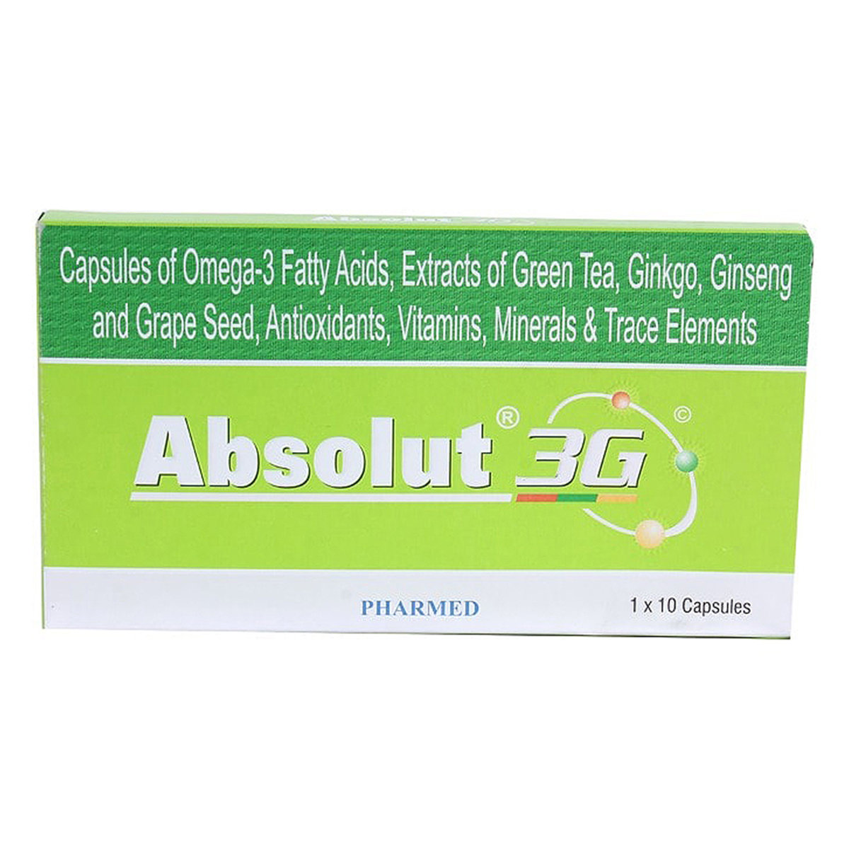 Absolut 3G Capsule 10's, Pack of 10 Absolut 3G Capsule 10's, Pack of 10