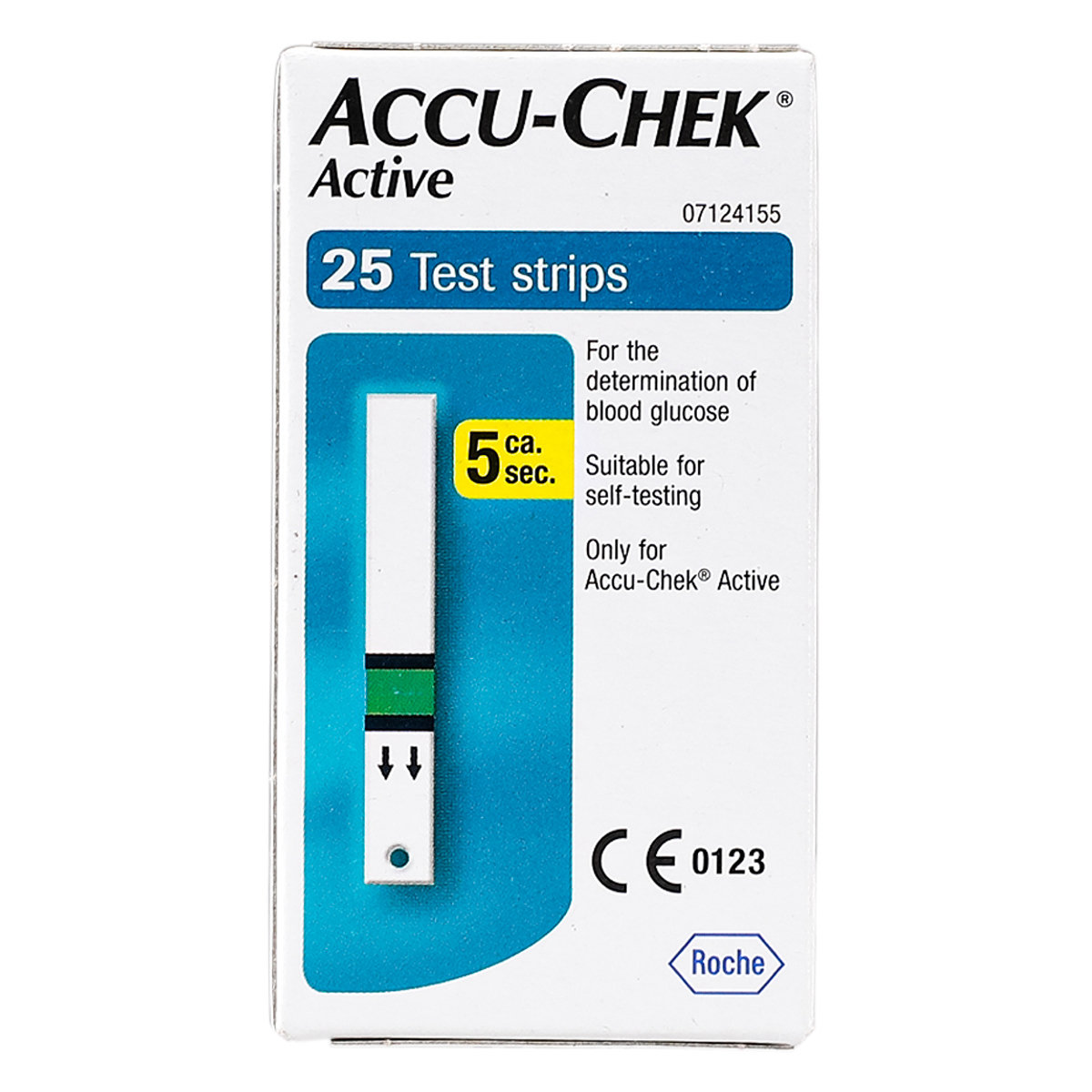 Accu-Chek Active Test Strips, 50 Count, Pack of 1 Accu-Chek Active Test Strips, 50 Count, Pack of 1