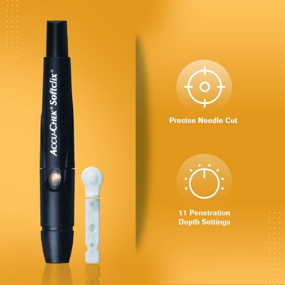 Accu-Chek Softclix Lancing Device, 1 Count, Pack of 1 Accu-Chek Softclix Lancing Device, 1 Count, Pack of 1